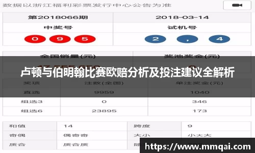 卢顿与伯明翰比赛欧赔分析及投注建议全解析
